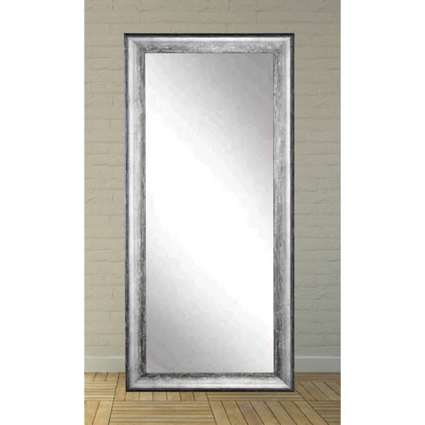 Red Barrel Studio® Rectangle Silver Full Length Wall Mirror & Reviews ...